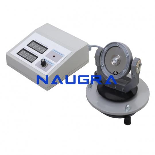 TVET Motorized Universal Gyroscope Apparatus - TVET Lab Equipment Manufacturer India