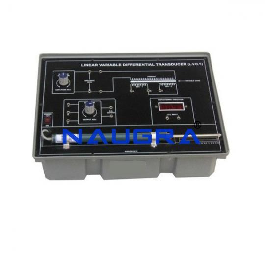 TVET LVDT Displacement Measurement Trainer - TVET Lab Equipment Manufacturer India