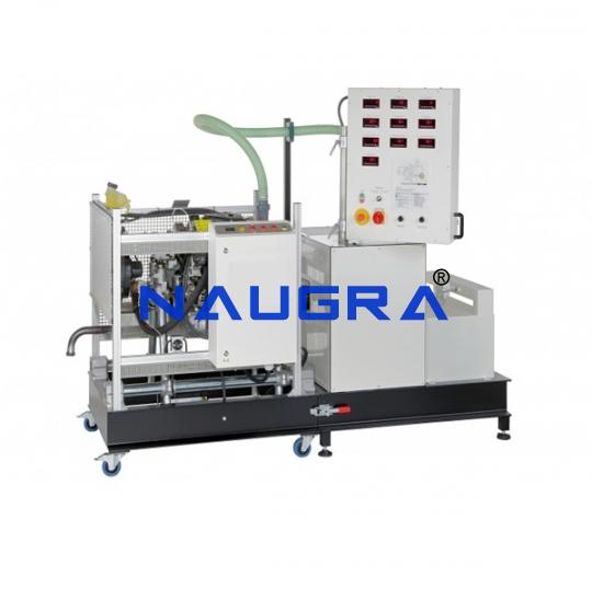 Four Stroke Four Cylinder Diesel Engines Test Bench - TVET Lab Equipment Manufacturer India