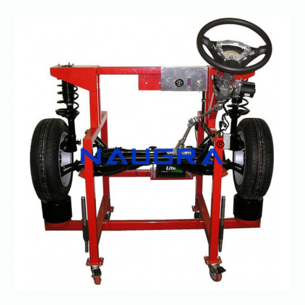 Steering and Suspension System Trainer - TVET Lab Equipment Manufacturer India