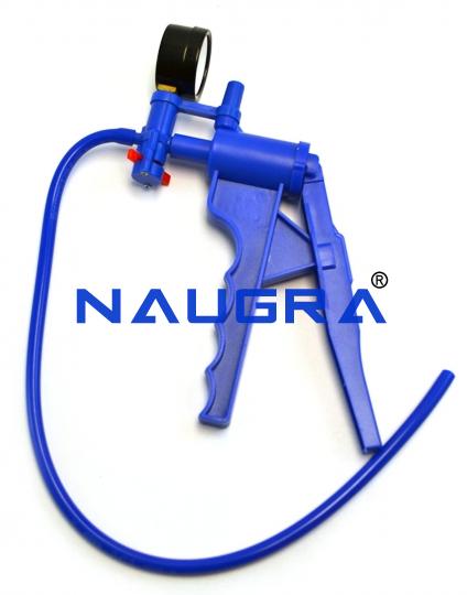 TVET Hand Vacuum Pump - TVET Lab Equipment Manufacturer India