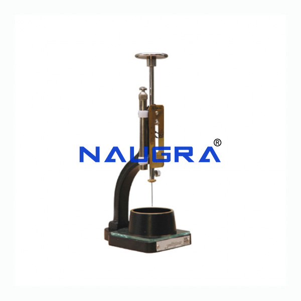 Vicat Needle Apparatus With Dashpot - TVET Lab Equipment Manufacturer India
