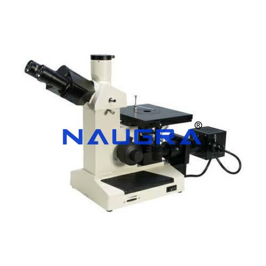 TVET Metallurgical Inverted Microscope - TVET Lab Equipment Manufacturer India