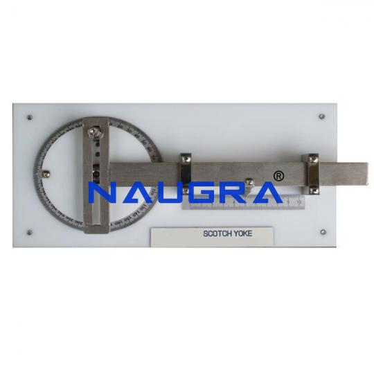 Scotch Yoko Mechanism - TVET Lab Equipment Manufacturer India