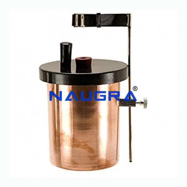Calorimeter Double Wall Copper - TVET Lab Equipment Manufacturer India