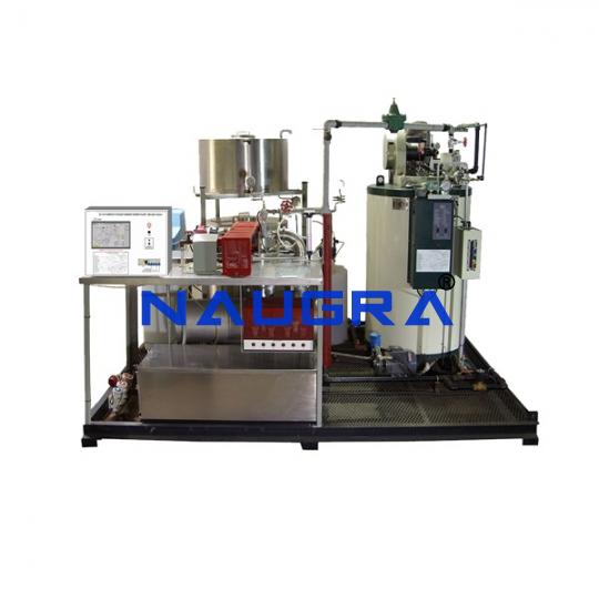 Steam Turbine Power Plant Setup - TVET Lab Equipment Manufacturer India