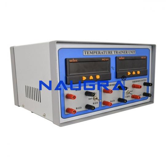 TVET Temperature Measurement Trainer - TVET Lab Equipment Manufacturer India