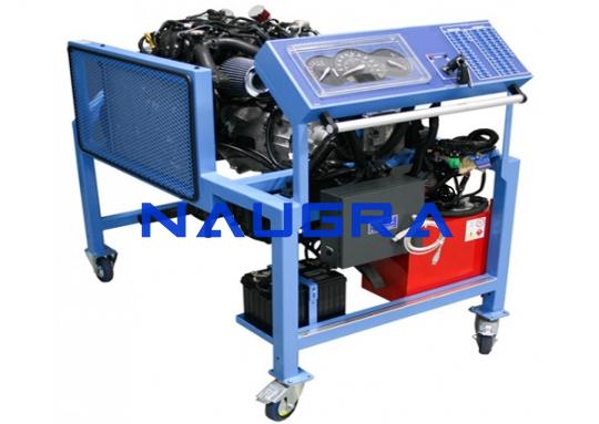 TVET Gasoline Direct Injection Engine Test Bench - TVET Lab Equipment Manufacturer India