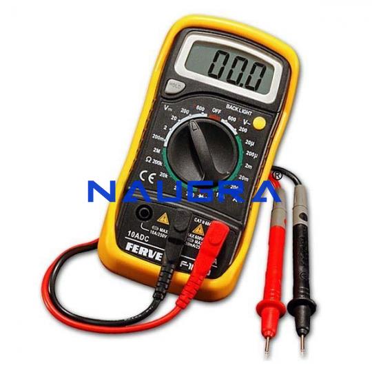 TVET Digital Multimeter - TVET Lab Equipment Manufacturer India