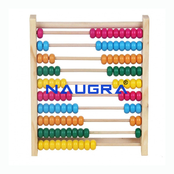 Frame Abacus Wooden With Beads - TVET Lab Equipment Manufacturer India