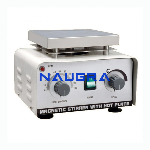 Digital Magnetic Stirrer With Hot Plate - TVET Lab Equipment Manufacturer India