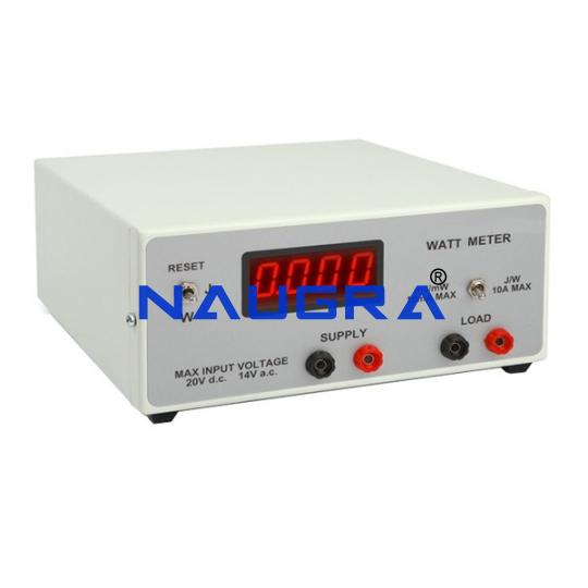 TVET Digital Wattmeter - TVET Lab Equipment Manufacturer India