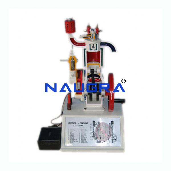 Diesel Engine Four Stroke - TVET Lab Equipment Manufacturer India