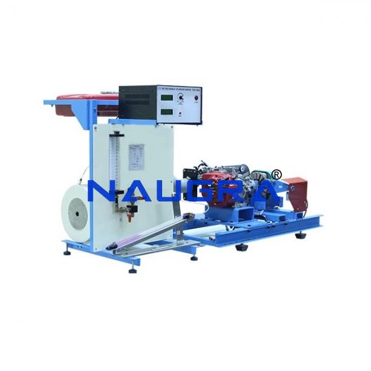 TVET Single Cylinder Four Stroke Diesel Engine Test Bench - TVET Lab Equipment Manufacturer India
