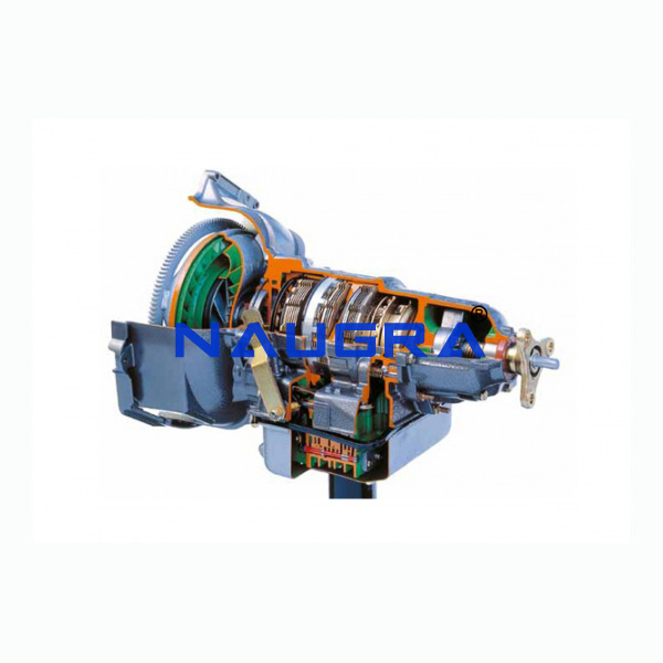Sectioned Automatic Gearbox Trainer - TVET Lab Equipment Manufacturer India