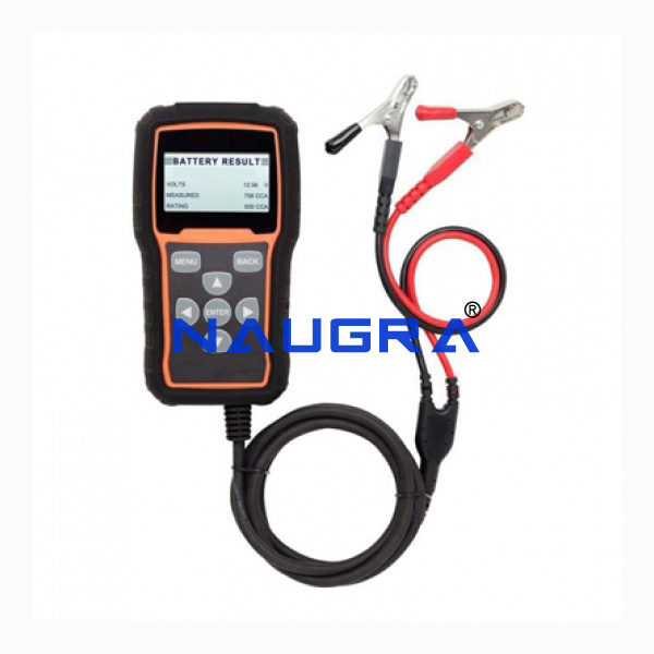 Digital High Discharge Battery Tester - TVET Lab Equipment Manufacturer India