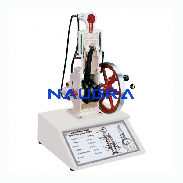 Diesel Engine Two Stroke - TVET Lab Equipment Manufacturer India