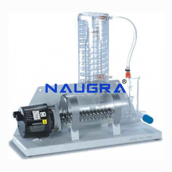 All Glass Distillation Apparatus - TVET Lab Equipment Manufacturer India