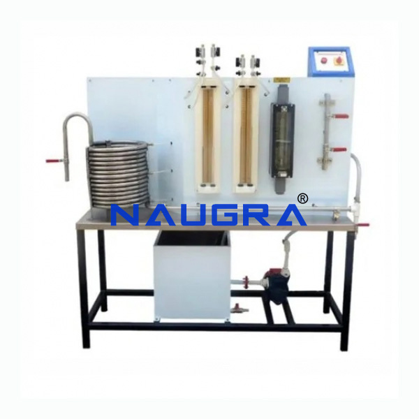 Flow Through Helical Coil - TVET Lab Equipment Manufacturer India