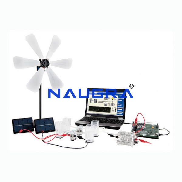 Experimentation With Solar and Wind Energy - TVET Lab Equipment Manufacturer India