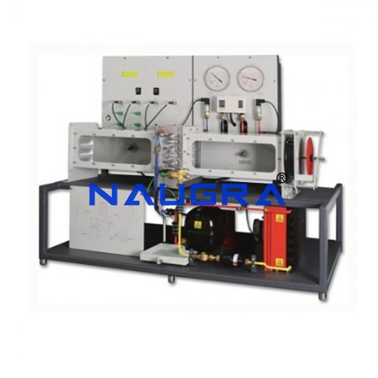 TVET Computerized Recirculating Air Conditioning Trainer - TVET Lab Equipment Manufacturer India