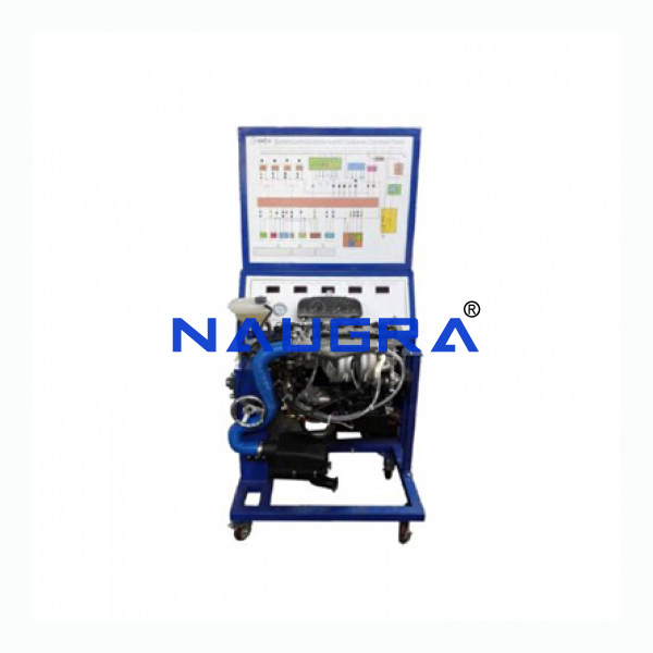 Electronic Controlled Engine Training Set - TVET Lab Equipment Manufacturer India