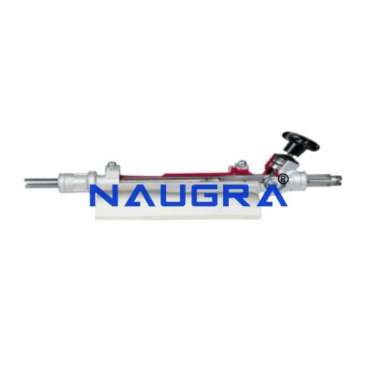 Rack and Pinion Gear Trainer - TVET Lab Equipment Manufacturer India