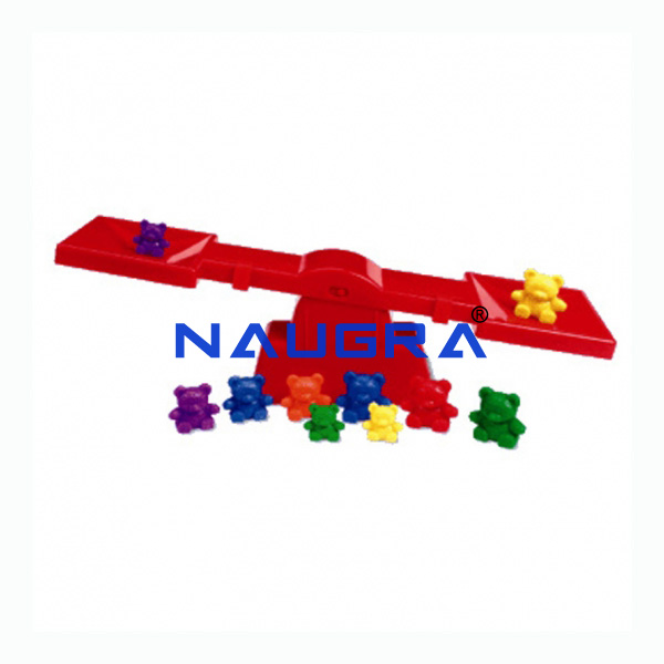 Balance with Bear Family Weight - TVET Lab Equipment Manufacturer India