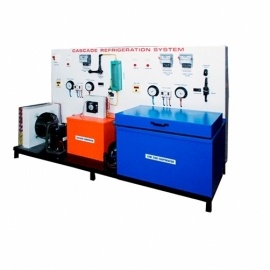 TVET Computerized Cascade Refrigeration Trainer Manufacturer India