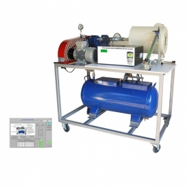 Single Stage Air Compressor Setup with Data Acquisition Manufacturer India